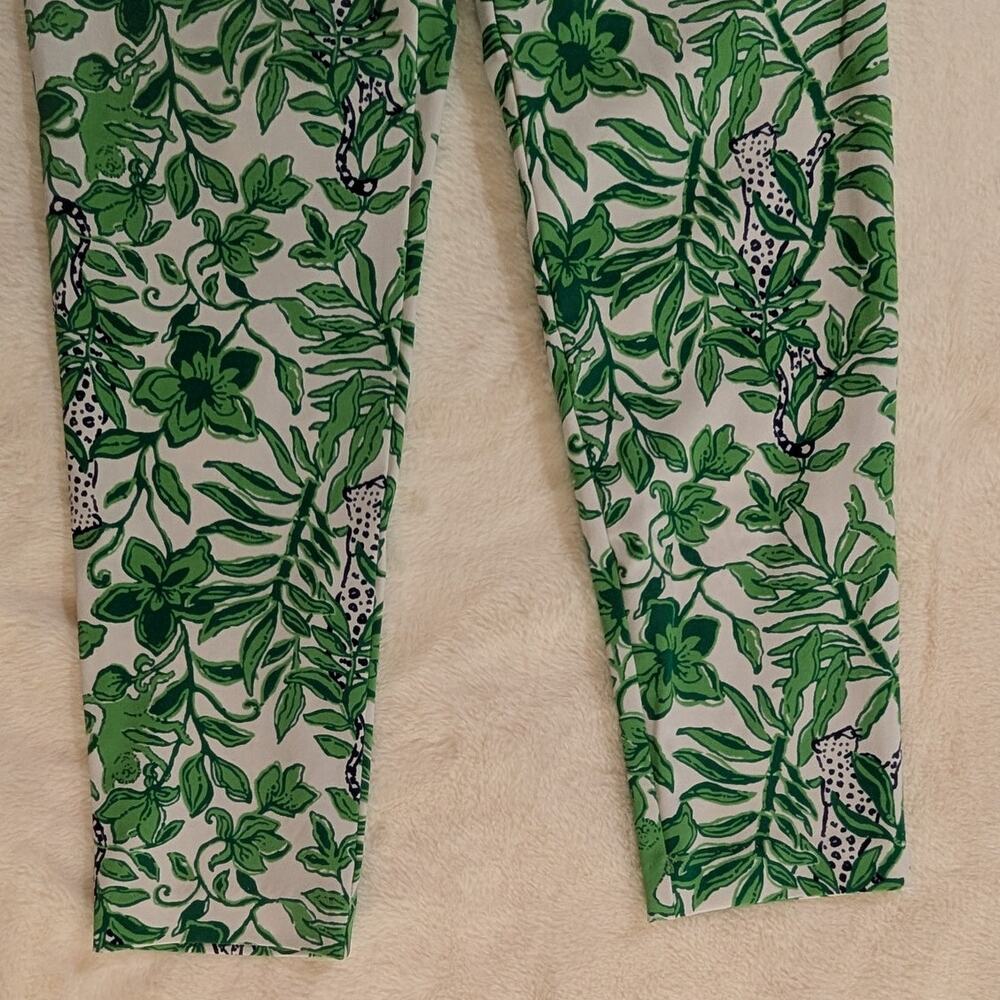 Luxletic Lilly Pulitzer | Fiddle Leaf Green Lil Escape Plan Corso Golf Pants | 8 - Picture 7 of 12